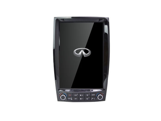 Cina Tampilan Digital Vertikal Dvd Gps Navigasi Mobil Infiniti QX50 EX25 EX35 2006-2017 pemasok