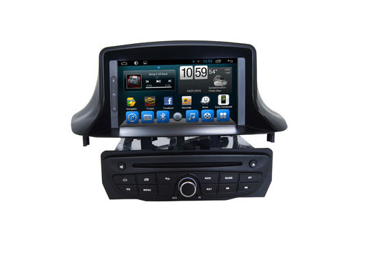 Cina 2din GPS Car Navigation System DVD Audio Stereo Touch Screen For  Megane pemasok