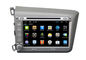 Honda Civic 2012 Sisi Kiri Sistem Navigasi Android OS Pemutar DVD dual Zona BT TV iPod pemasok