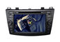 Wince Central Multimidia GPS Mazda 3 Bluetooth Tangan Gratis DVD Navigasi iPod TV 3G pemasok
