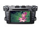 Double Din Multimedia Tengah GPS Mazda CX7 Arab Bluetooth Tangan Gratis 6 CD Virtual DVD pemasok