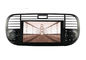 500 FIAT 3G Video Mobil Navigator GPS RDS DVD Player dengan TV / Bluetooth Tangan Gratis pemasok