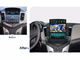 Tesla Style Car Multimedia Sistem Sat Nav Universal Layar Sentuh Vertikal 9.7 &quot; pemasok