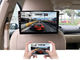 Car Headrest DVD Player Android Audio Video Serba Guna GPS Bluetooth SD Wifi pemasok