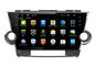 Highlander 2012 Car Audio Player Toyota Navigation System with 10.1 Inch Monitor pemasok