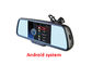 5 inch Rear view mirror monitor with DVR and GPS Navigation with Android os system pemasok