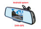 5 inch Rear view mirror monitor with DVR and GPS Navigation with Android os system pemasok